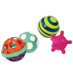 Montessori|Bolde<B. Toys Aktivitetsbolde - Ball-a-Balloos, 4 stk