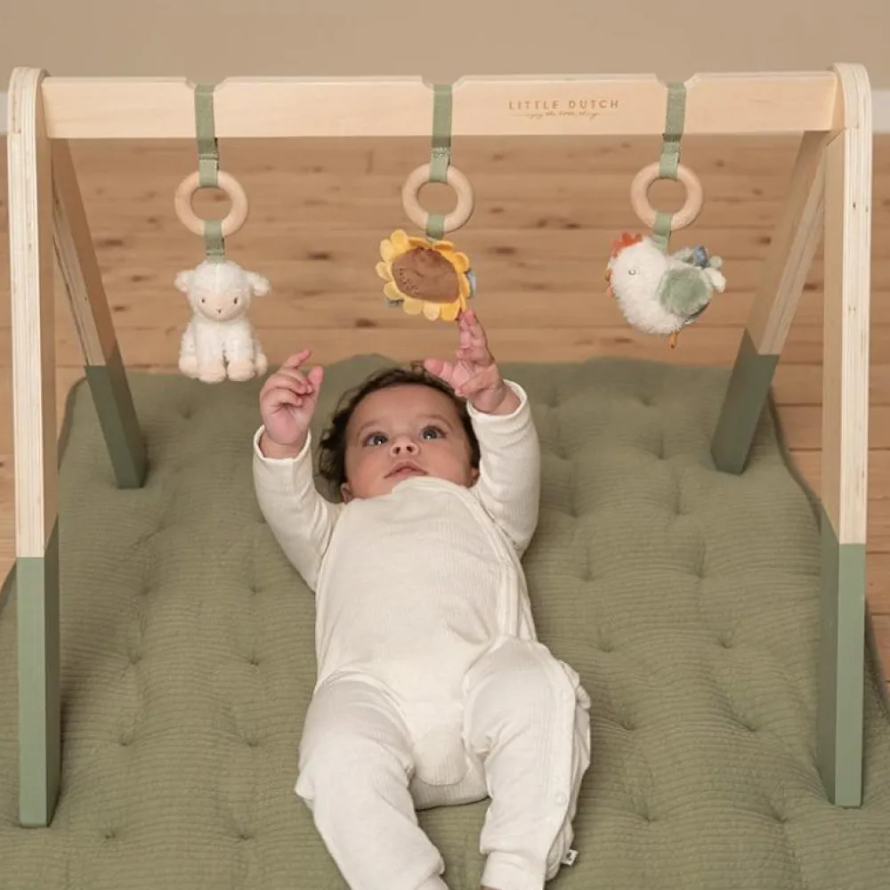 Babylegetøj< Aktivitetsstativ - Little Farm