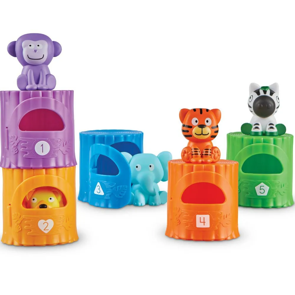 Sprog & Leg|Matematik & Leg<Learning Resources Aktivitetssæt - Jungledyr
