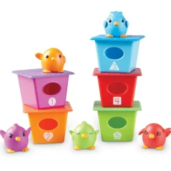 Sprog & Leg|Matematik & Leg<Learning Resources Aktivitetssæt med søde fugle
