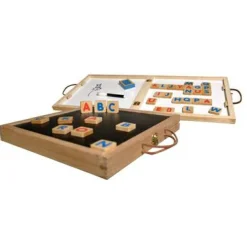 Skolesjov|Montessori< Alfabet whiteboard tavle