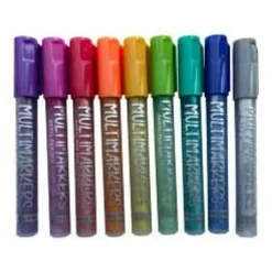 Påske|Jul< Allround tusser - Glitter, 9 stk