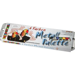 Halloween|Fastelavn< Ansigtsfarve - Palette m. 6 farver, Basis
