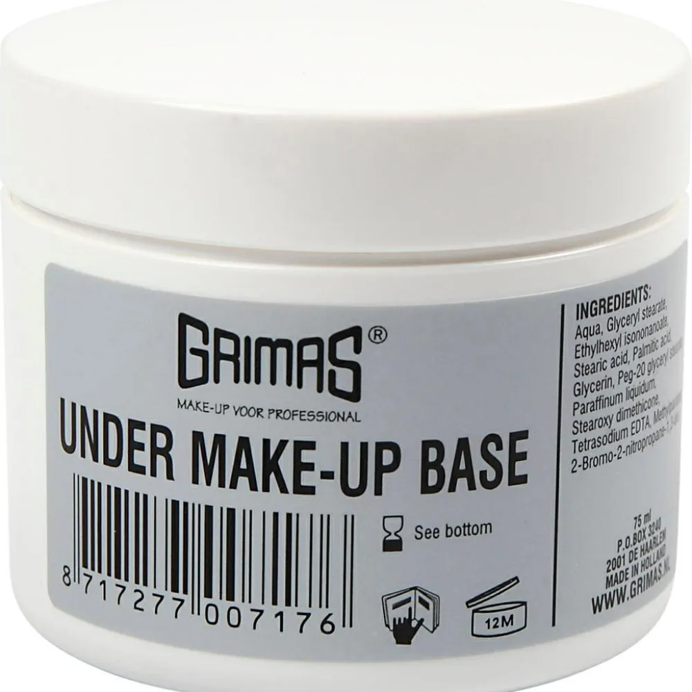 Halloween|Fastelavn< Ansigtsfarve - Underlagscreme, 75 ml.