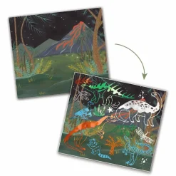 Kreativ Leg|Dinosaur Legetøj<Djeco Artistic Patch - Dino