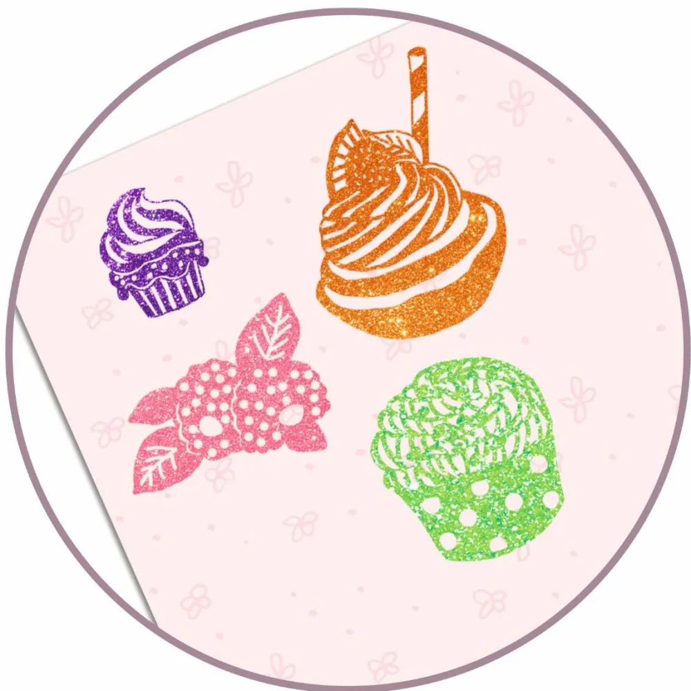 Kreativ Leg<Djeco Artistic Patch - Muffin