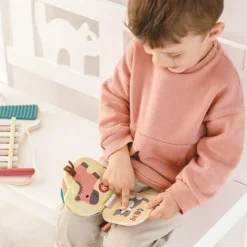 Babylegetøj|Tumlinge Legetøj<Hape Babybog i træ - Bella