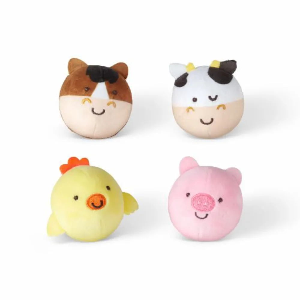 Bolde|Babylegetøj<Melissa & Doug Babybold - Bondegårdsvenner, 4 stk