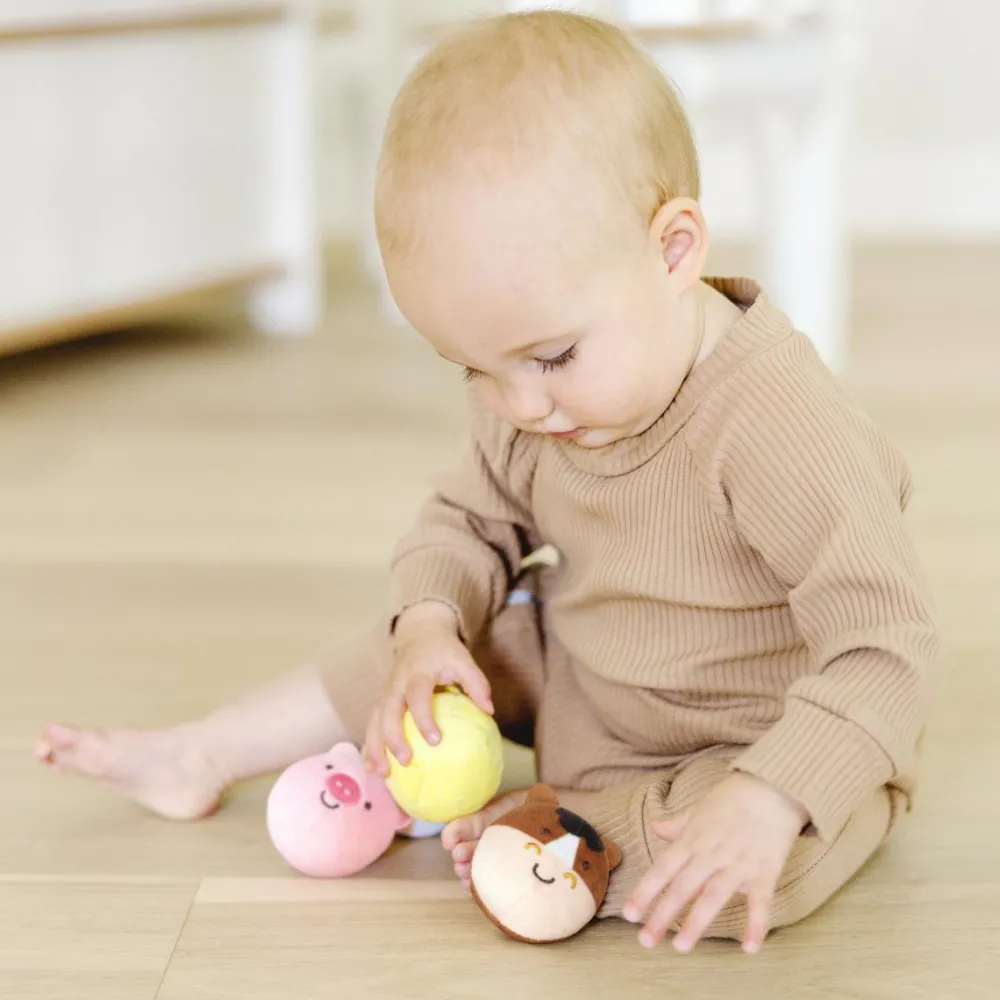 Bolde|Babylegetøj<Melissa & Doug Babybold - Bondegårdsvenner, 4 stk