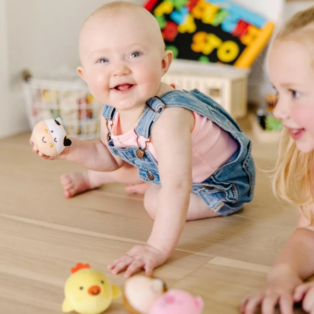 Bolde|Babylegetøj<Melissa & Doug Babybold - Bondegårdsvenner, 4 stk