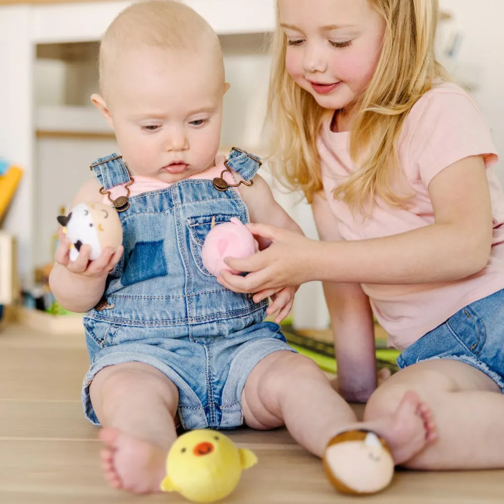 Bolde|Babylegetøj<Melissa & Doug Babybold - Bondegårdsvenner, 4 stk