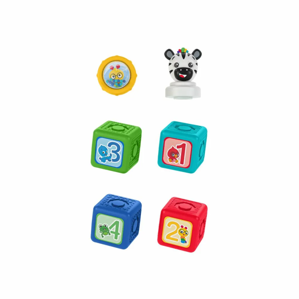 Taktil / Følesans|Stem Læringslegetøj<Baby Einstein - Magnetleg, Add & Stack