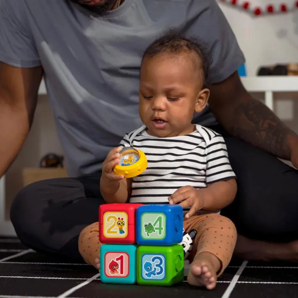 Taktil / Følesans|Stem Læringslegetøj<Baby Einstein - Magnetleg, Add & Stack