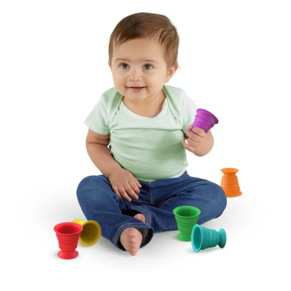 Finmotorik|Tumlinge Legetøj<Baby Einstein - Stableleg m. sugekopper