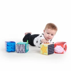Taktil / Følesans|Montessori<Baby Einstein - Stof- & sanseklodser til baby