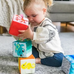 Taktil / Følesans|Montessori<Baby Einstein - Stof- & sanseklodser til baby