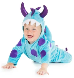 Halloween|Fastelavn<Pretend to Bee Babyheldragt - Blåt monster, Flere str.
