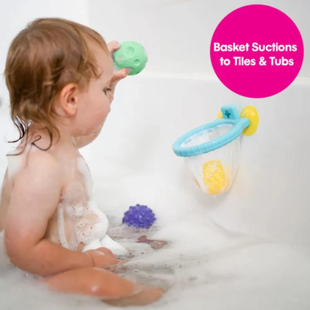 Tumlinge Legetøj|Babylegetøj<edushape Badeleg - Basketkurv til badet