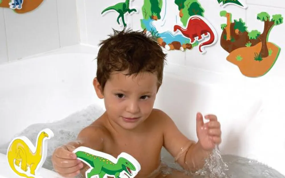 Dinosaur Legetøj|Badelegetøj<edushape Badeleg - Dinosaurer