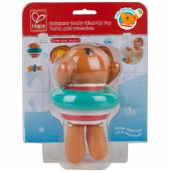 Tumlinge Legetøj|Badelegetøj<Hape Badeleg m. optræk - Svømmende Teddy