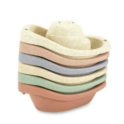 Finmotorik|Strand- & Sandlegetøj<Scandinavian Baby Products Badeleg - Stablebåde, 6 stk