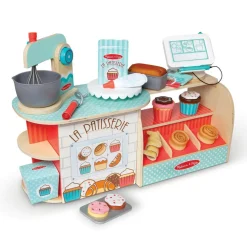 Rolleleg|Legekøkken & Legemad<Melissa & Doug Bagerbutik i træ, 39 dele