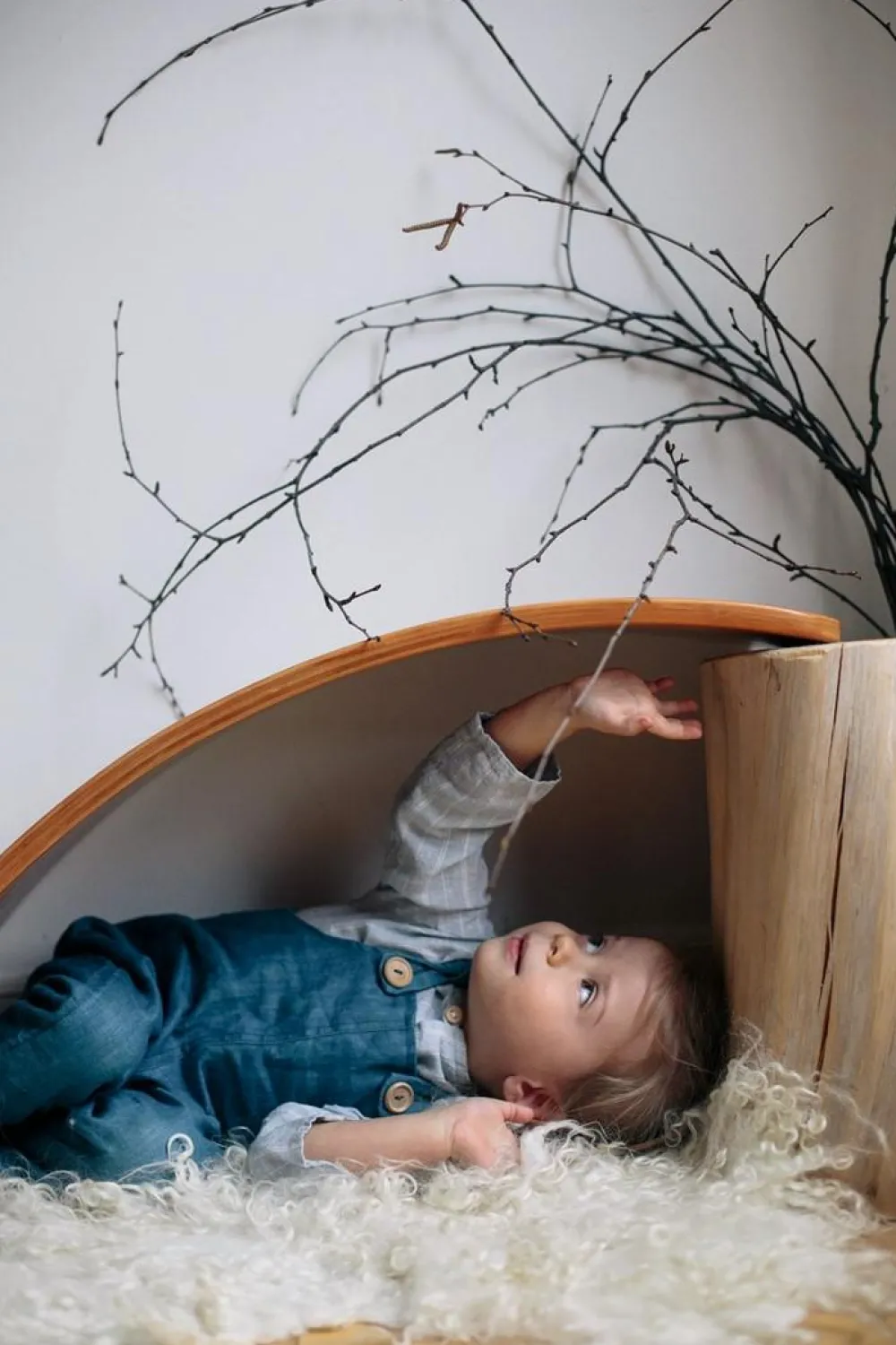 Grovmotorik|Balanceleg<Kinderfeets Balancebræt Kinderboard - Bambus
