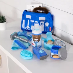 Rolleleg<Melissa & Doug Barbersalon, 16 dele