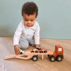 Legebiler|Dukkehus & Legesæt<Egmont Toys Biltransporter med gummihjul