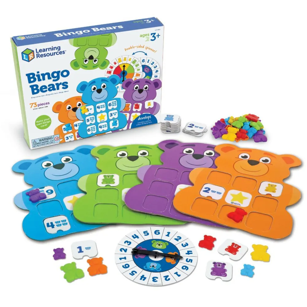 Matematik & Leg<Learning Resources Bingo Bjørne