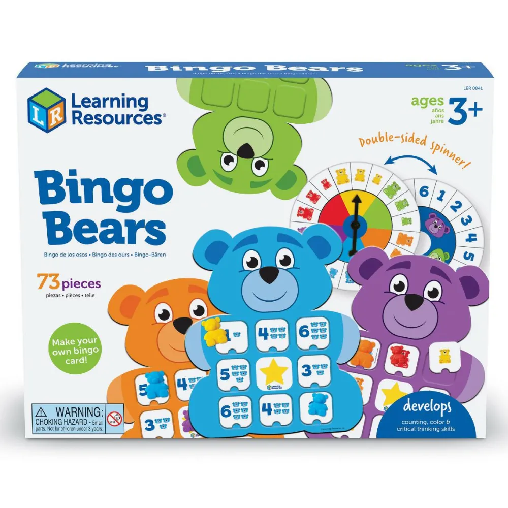 Matematik & Leg<Learning Resources Bingo Bjørne