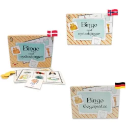 Sociale Kompetencer|Sprog & Leg<Ciha Bingo med modsætninger