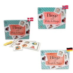 Sociale Kompetencer|Sprog & Leg<Ciha Bingo med Pelle & Ronja