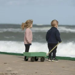 Økologisk Eller Bæredygtig|Udeleg<Dantoy Blue Marine - Trækvogn (L: 54 cm)