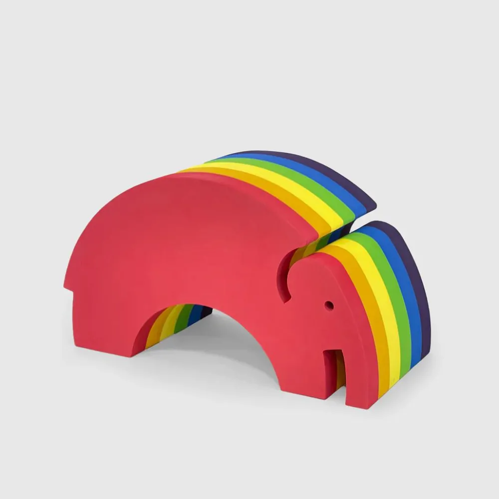Til Børneværelset|Balanceleg<bObles Elefant L - Rainbow