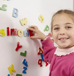 Skolesjov|Montessori<Melissa & Doug Bogstaver i træ med magneter
