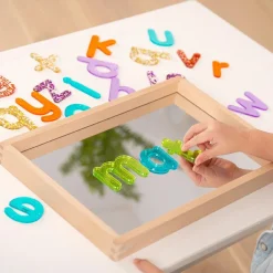 Sprog & Leg|Lysborde<tickit® Bogstaver med glitter, 26 stk