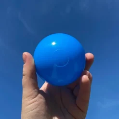 Sansemotorisk Legetøj|Bolde<KiDKii Boldbassin bolde Ø7 cm - Klar blå, 100 stk