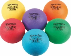 Vis Alle Varer (Særlige Behov)|Grovmotorik<Spordas Bolde, 6 stk. - Vinyl Ø15,2 cm.