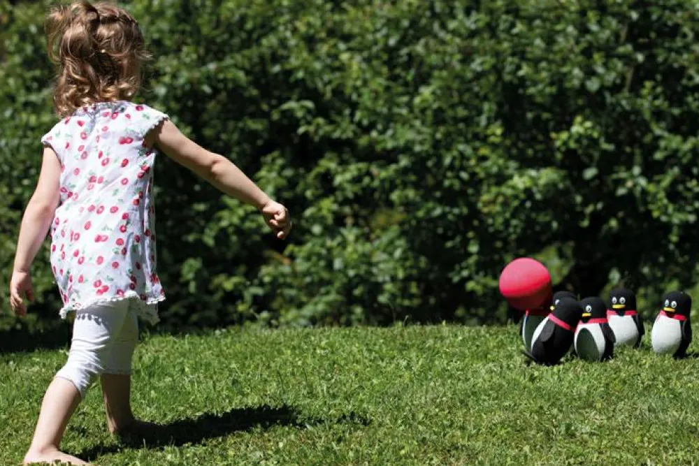 Udeleg< Bowlingspil - Pingviner