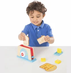Legekøkken & Legemad<Melissa & Doug Brødrister m. brød + smør