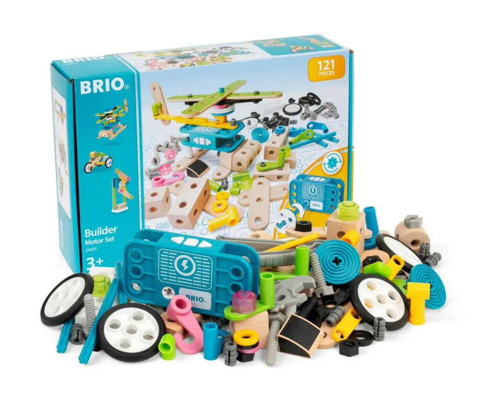 Robot Legetøj|Byggesæt<BRIO Builder - Motorsæt
