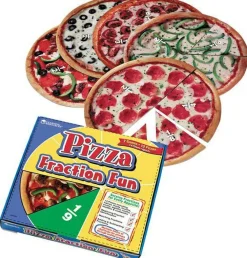 Skolesjov|Montessori<Learning Resources Brøkspil - Pizza
