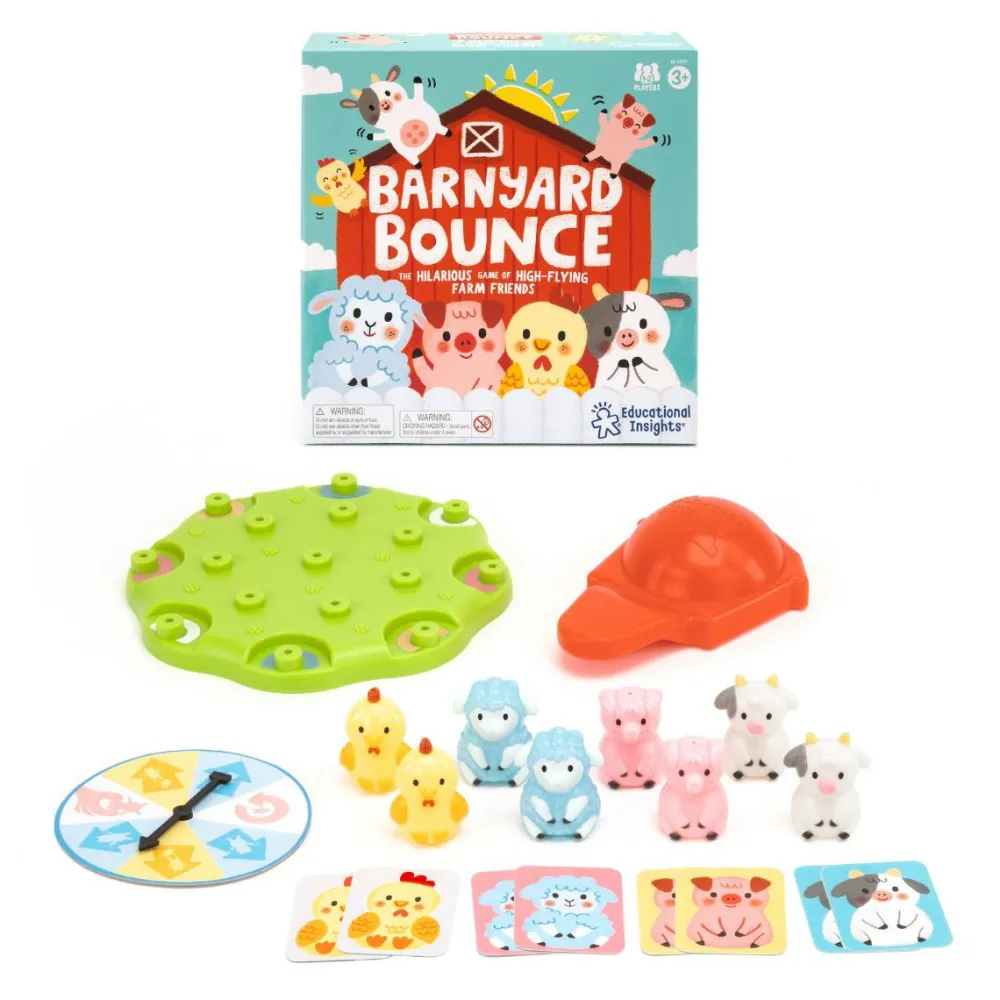 Spil<Learning Resources Børnespil - Barnyard Bounce
