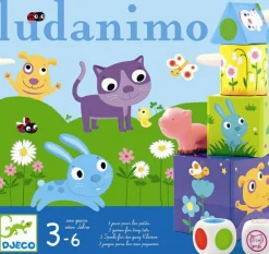 Sorterings- & Stablelegetøj<Djeco Børnespil - Ludamino