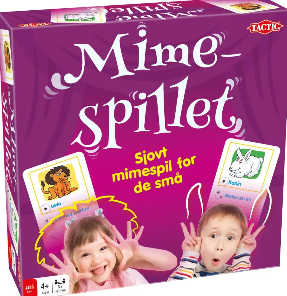 Sprog & Leg|Spil<Tactic Børnespil - Mimespillet