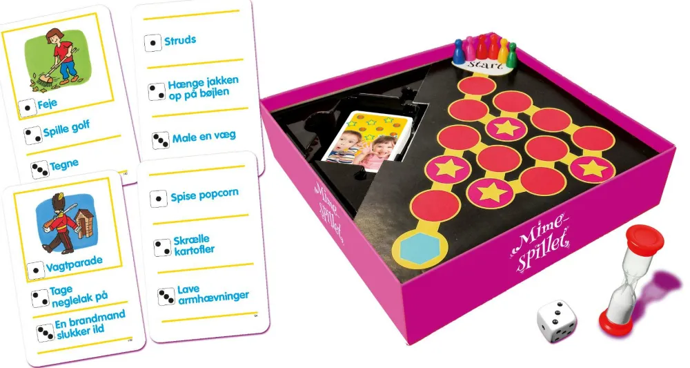Sprog & Leg|Spil<Tactic Børnespil - Mimespillet