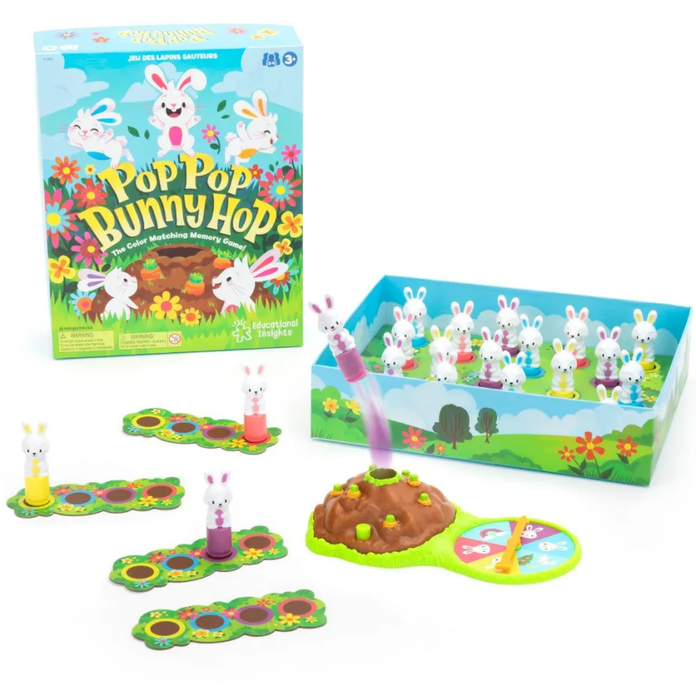 Påske|Spil<Learning Resources Børnespil - Pop Pop Bunny Hop