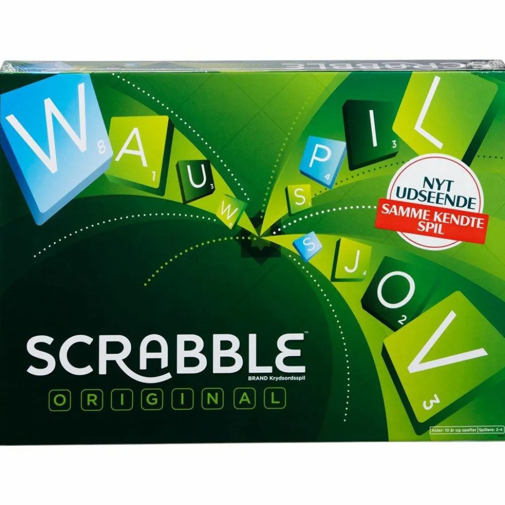 Sprog & Leg|Skolesjov< Brætspil - Scrabble Original