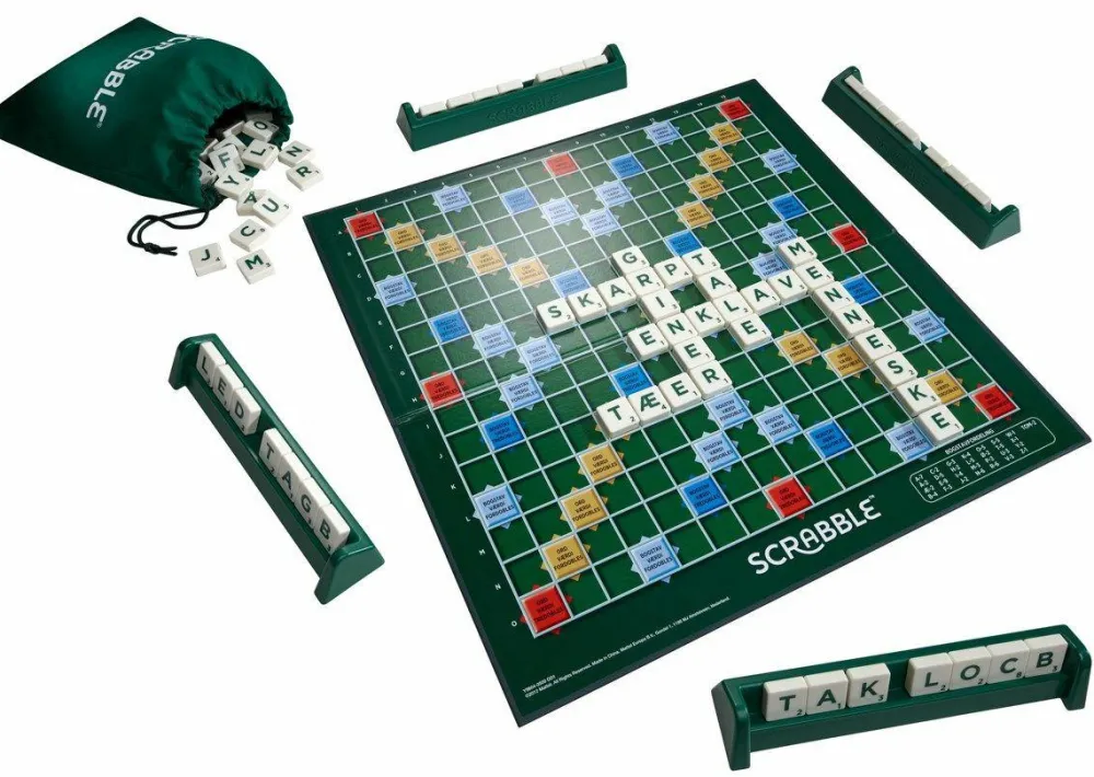 Sprog & Leg|Skolesjov< Brætspil - Scrabble Original
